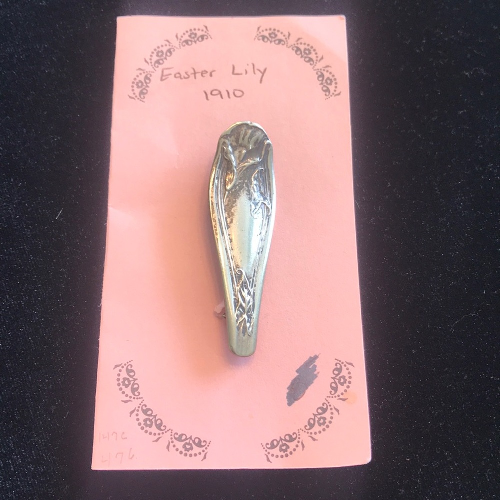 Vintage pin from spoon